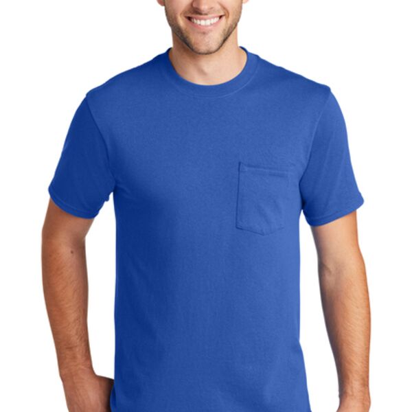 Port & Company Core Cotton Pocket Tee PC54P Core Cotton Pocket Tee Thumbnail