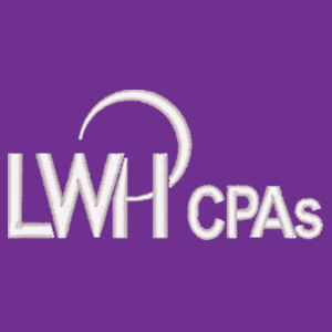 LWH White Logo Embordered on a Port Authority® - Women's Microfleece Jacket Design